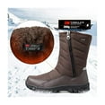 thumbnail image 5 of Bocca Men's Hiking Snow Boots Brown Mid-Calf Insulated Boot Faux-Fur Lined 10M, 5 of 7