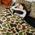 thumbnail image 4 of Castle Fairy Abstract Camouflage Bedding Comforter Set 7-Piece for Boys Girls,Geometric Camo King Bedding Sets,Vintage Aesthetic Ultra Soft Bed Sheets,Ultra Soft Home Decor,Reversible, 4 of 8