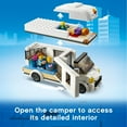 thumbnail image 6 of LEGO City Great Vehicles Holiday Camper Van Toy Car 60283 for Kids Aged 5 Plus Years Old, Caravan Motorhome, Gift Idea, 6 of 8