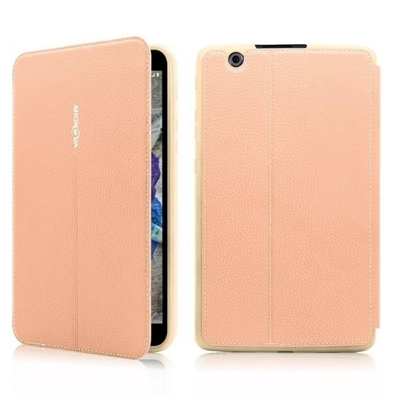 SOATUTO For LG GPad X  8 inch Tbalet Case Luxury Texture Lightweight Slim Folio Smart Cover Case for LG GPad X 8.0 / III / 3 8.0 inch Tablet (Rose Gold)