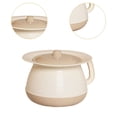 thumbnail image 6 of Bothyi Household Spittoon Easy Clean Multipurpose with Cover for Indoor Toilet Kids Light Brown, 6 of 8