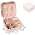 thumbnail image 3 of HUGFEGWE Jewelry Storage Box With Multifunction Organization Container Supplies For Necklace Earrings Bracelet Organizer Jewelry Box CJB91-58612, 3 of 8