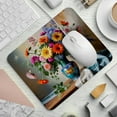 thumbnail image 2 of FeBohao Funny Mouse Pad Mat for Wireless Jiaji Cloth Washable Unique Design Pattern Small Pretty Office Accessory Women Cushion Aesthetic Modern Essentials Kids Organizers Flower, 2 of 6
