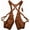 Light Brown, variant on Ymbolf  Premium Leather Adjustable Underarm Shoulder Bag with Anti-Pickpocket Harness for Men and Women,Double Shoulder Armpit Bag