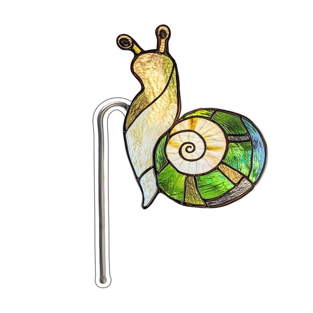 kyusrd Home Office Decor Specials!Acrylic Potted Planter Decoration Acrylic Potted Insert Decorative Flower Pot Snail Insert
