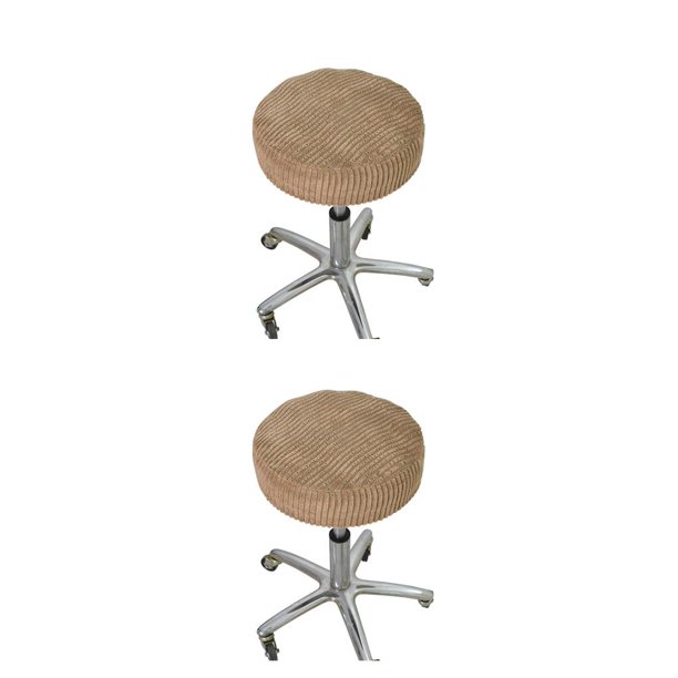 Moyic Taburete De Bar Funda Cojín Asiento 02 33cm - Café 2piezas Café 33 cm