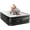 16IN-Queen, variant on CONCETTA Twin Air Mattress, 16 Inches Adjustable with Built-in High Capacity Pump