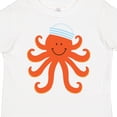 thumbnail image 4 of Inktastic Orange Octopus Cute Sea Creature Nautical Boys or Girls Toddler T-Shirt, 4 of 5