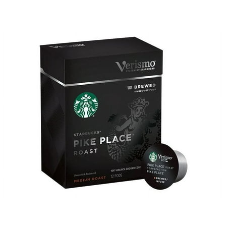 Starbucks Pike Place Roast - Coffee pod - 12 pcs. x 0 oz - arabica - 3.8 oz