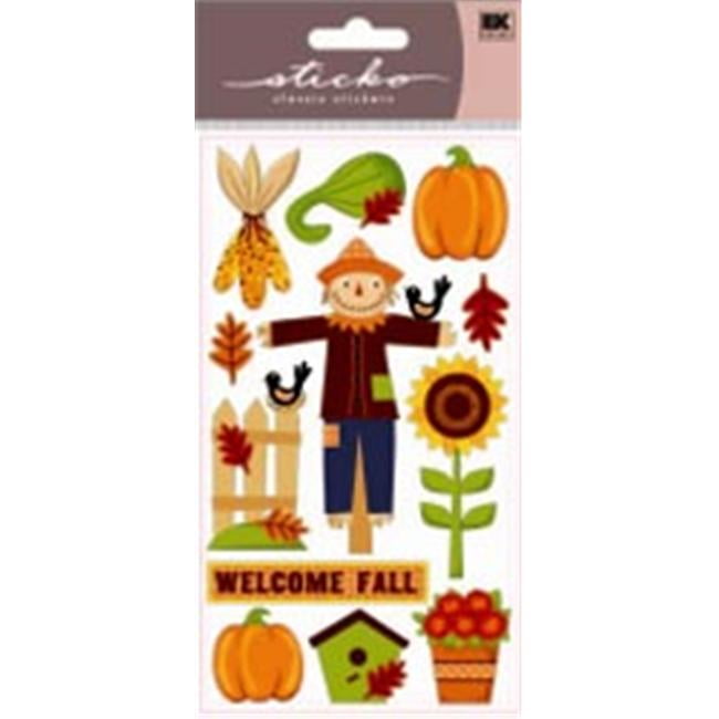 Sticko Stickers-Glitter Welcome Fall