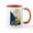 White/Red Inside, variant on CafePress - The Peanuts Gang: Charlie Brown Mug - 11 oz Ceramic Mug - Novelty Coffee Tea Cup