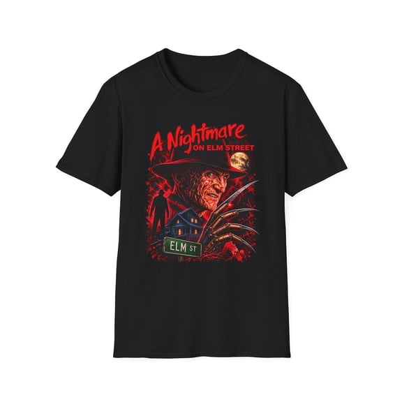 A Nightmare on Elm Street Freddy Krueger Horror Graphic T-Shirt