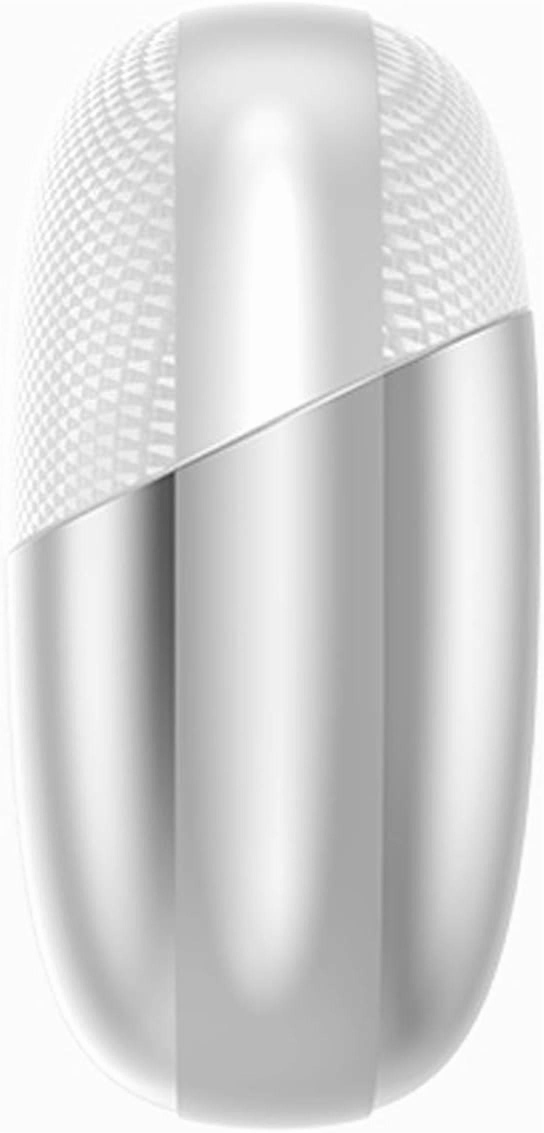2025 Electric Nail Clipper Integrated Cutting and Grinding, with Led Light, 2 Speed, Quiet and Portable Baby Nail Trimmer for Autism Kids Adult Seniors (White)