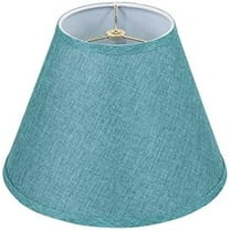 32078, Transitional Empire Shape Spider Construction Lamp Shade, Teal, 6" Top x 12" Bottom x 9" Slant Height$$Tools & Hardware Other