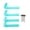 Ice Blue, variant on YAHHU 2 Pairs Skate Guards Portable Ice Skate Blade Covers Adjustable Ice Skate Blade Protector for Hockey Skates Figure Skates Ice Skates in Purple Design with Superior Protection