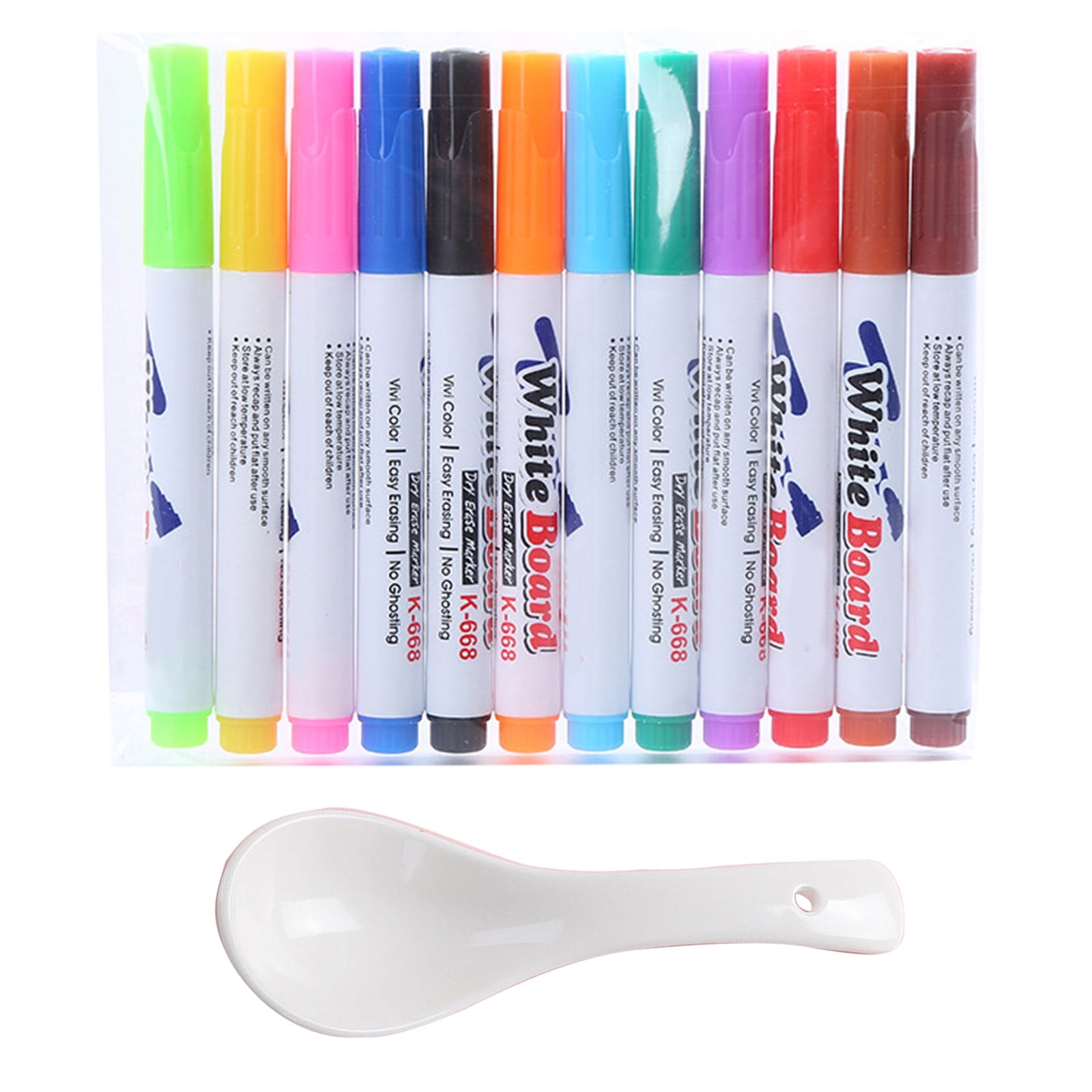 Magical Water Painting Pen,water Floating Doodle Pens,kids Drawing Markers  Early Education,magic Whiteboard Marker As Halloween/christmas Gift  Halloween, Thanksgiving, Christmas Gift - Temu