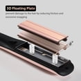 thumbnail image 2 of Plancha de pelo ORYNNE para mujer, plancha de 1 pulgada con 10 ajustes de calor, plancha y rizador rosa 2 en 1, plancha de cerámica para todo tipo de cabello, doble voltaje, 2 of 5