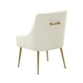 thumbnail image 4 of Beatrix Cream Boucle Side Chair, 4 of 4