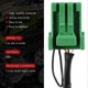 thumbnail image 4 of 6Pin Green Connector Stereo 3.5MM Audio Aux-in MP3 Cable Wire for Jazz Fit 2002-2006, 4 of 4