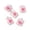 Pink, variant on 100pcs Sweet Candy Pendants Colorful Strawberry Charms 22x16mm Resin Jewelry-Pink