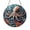 Stained Glass 5.9 Inch, variant on Coastal Marine Penguin Suncatcher Acrylic Round Panel Present Glass