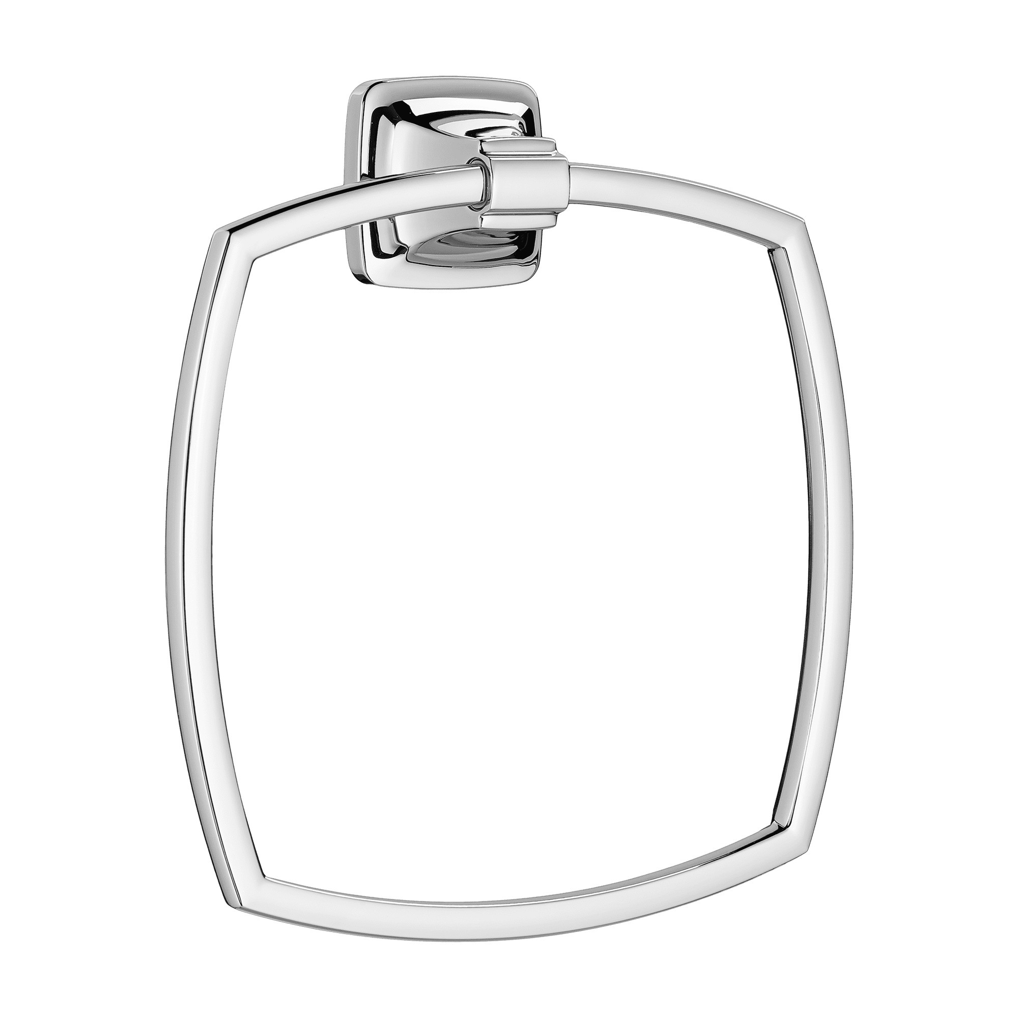 American Standard Townsend Square Towel Ring in Polished Chrome ...