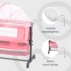 thumbnail image 3 of Cuna de Viaje Desmontable - Altura Ajustable de 6 Niveles - Tapiz Hipoalergénico - Para Recién Nacidos hasta 9 Kg Bebesit  Bassinet, 3 of 8
