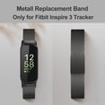 thumbnail image 5 of for Fitbit Inspire 3 Bands Women Men, Stainless Steel Metal Mesh Loop Adjustable Magnetic Wristband Replacement Straps Compatible with Fitbit Inspire 3 Fitness Tracker, 5 of 6
