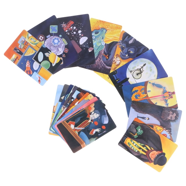 Tarot Deck,Mysterious Tarot Card Set Board Game Tarot Card Deck Seamless Integration