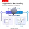 thumbnail image 6 of GL.iNet MT2500A (Brume 2) Mini VPN Security Gateway for Home Office and Remote Work - VPN Server and Client for Home and Office, VPN Cascading, Internet Security, 2.5G WAN (Aluminium Alloy Case), 6 of 8
