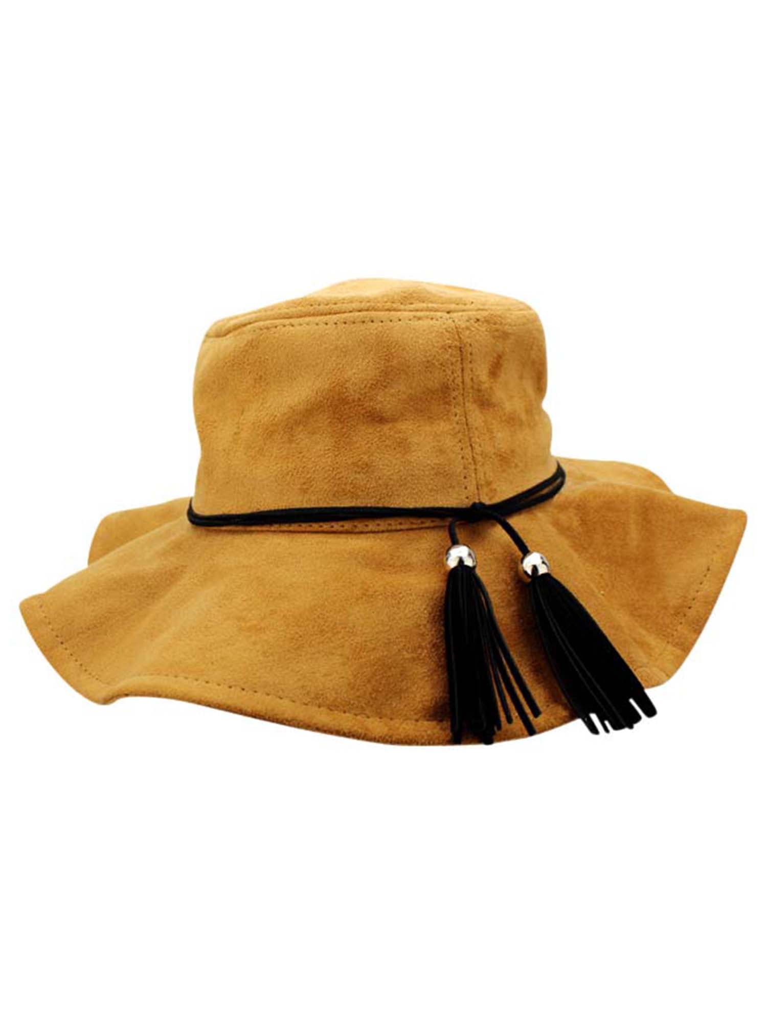 suede bucket hat