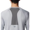 thumbnail image 5 of Columbia Men's Terminal Tackle Vent Long Sleeve, Cool Grey/City Grey, Medium, 5 of 8