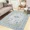 Green/Gray, variant on Hasoo 5' x 7' Vintage Area Rug Persian Print Distressed Indoor Carpet Foldable Chenille Thin Rug for Home Office Laundry Dorm, Orange/Pink