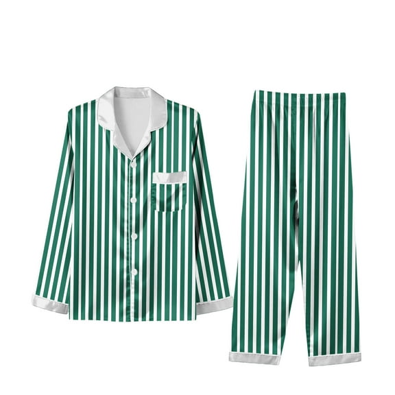 Zwiiyzr Family Christmas Pajamas Matching Sets Onesie Printed Long Sleeve Hooded Pajamas Jumpsuit Parent-Child Warm Set Wear Mom Navy Green-Mom