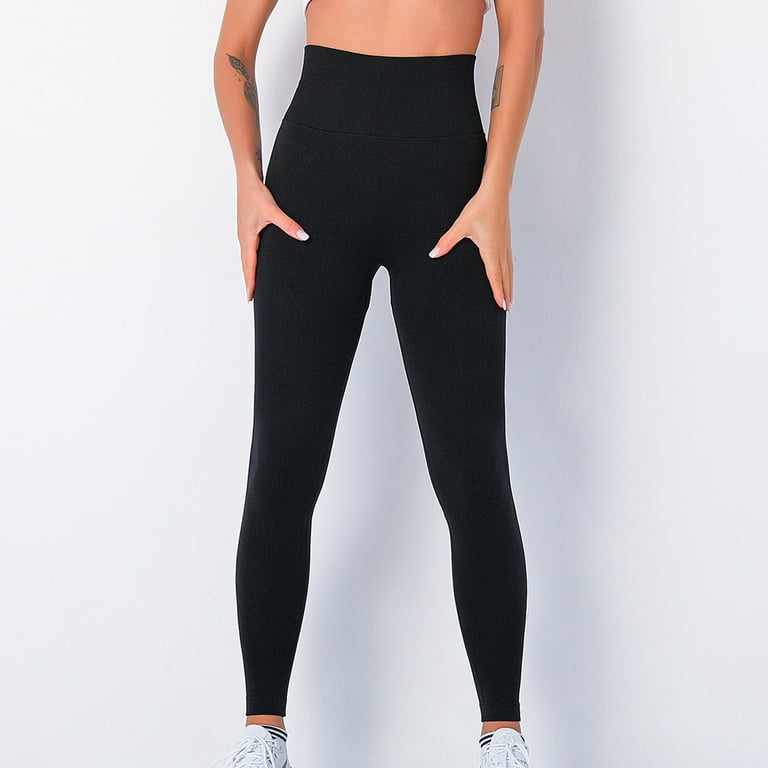 HSMQHJWE Wedgie Yoga Pants Women Seamless Training Tights Enhancement  Effect Profile Yoga Pants Soft Yoga Pants for Women Low Waist 