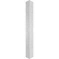 thumbnail image 3 of Ekena Millwork 8"W x 10'H Craftsman Classic Square Non-Tapered Kinsman Fretwork Column w/ Crown Capital & Crown Base, 3 of 8