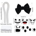 thumbnail image 2 of Tumao Halloween Decorations Outdoor, Light Up Spooky Ghosts Decoration, Cute Halloween Decorations Indoor, DIY Ghost Kit Decor with Emoji Stickers Bow for Party, Yards, Porch, Gardens, 2 of 7