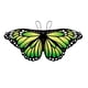 thumbnail image 1 of ButterflyBack Hanging ButterflyDecorative BalloonsKids Toy ButterflyCloak Garden Flag Decoration, 1 of 5