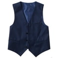 thumbnail image 5 of London Fog Boy's L27000-17 3 Piece Formal Tuxedo-Royal Blue - 10, 5 of 6