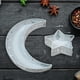 thumbnail image 5 of Bandeja para servir comida de Ramadán con forma de luna y estrella, para mesa de Eid al-Fitr Luna Estrella Blanca, 5 of 8