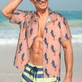 thumbnail image 4 of Picia Winter Skiing Adventure Gentle Cotton Regular Fit Short Sleeve Casual Hawaiian Shirt for Men-3X-Large, 4 of 8