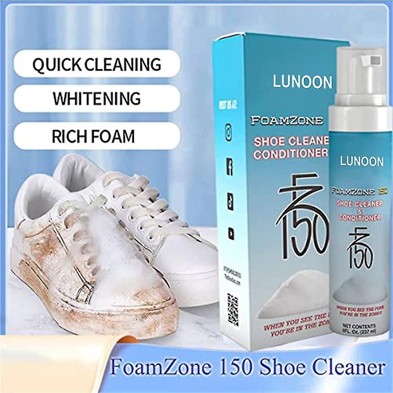 1-2pcs Foamzone 150 Shoe Cleaner, Fz150 Shoe Cleaner & Conditioner