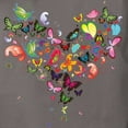 thumbnail image 3 of CafePress - Heart Of Butterflies T Shirt - Womens Comfort Colors® Shirt, 3 of 4