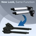 thumbnail image 2 of ALEKO AS1200GLD Solar Dual Swing Gate Opener Kit, Up to 1760 lb, 2 of 14