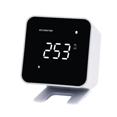 thumbnail image 1 of Ecosense EB100 EcoBlu, Digital Radon Detector, Fast & Accurate, Short-Term and Long-Term Monitoring, Full Size LED Screen, Easy to Use (White), 1 of 8