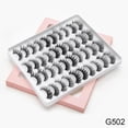 thumbnail image 1 of SEXYSHEEP 3D Faux Mink Lashes Pestañas postizas naturales Dramatic Fluffy Soft Wispy Volume Cross Herramientas de maquillaje de pestañas reutilizables Tan Jianjun  unisex, 1 of 2