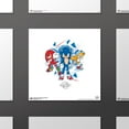 thumbnail image 2 of Gallery Pops Sonic the Hedgehog 3 - Hero Trio Illustrated Wall Art, Unframed Version, 12" x 12", 2 of 5