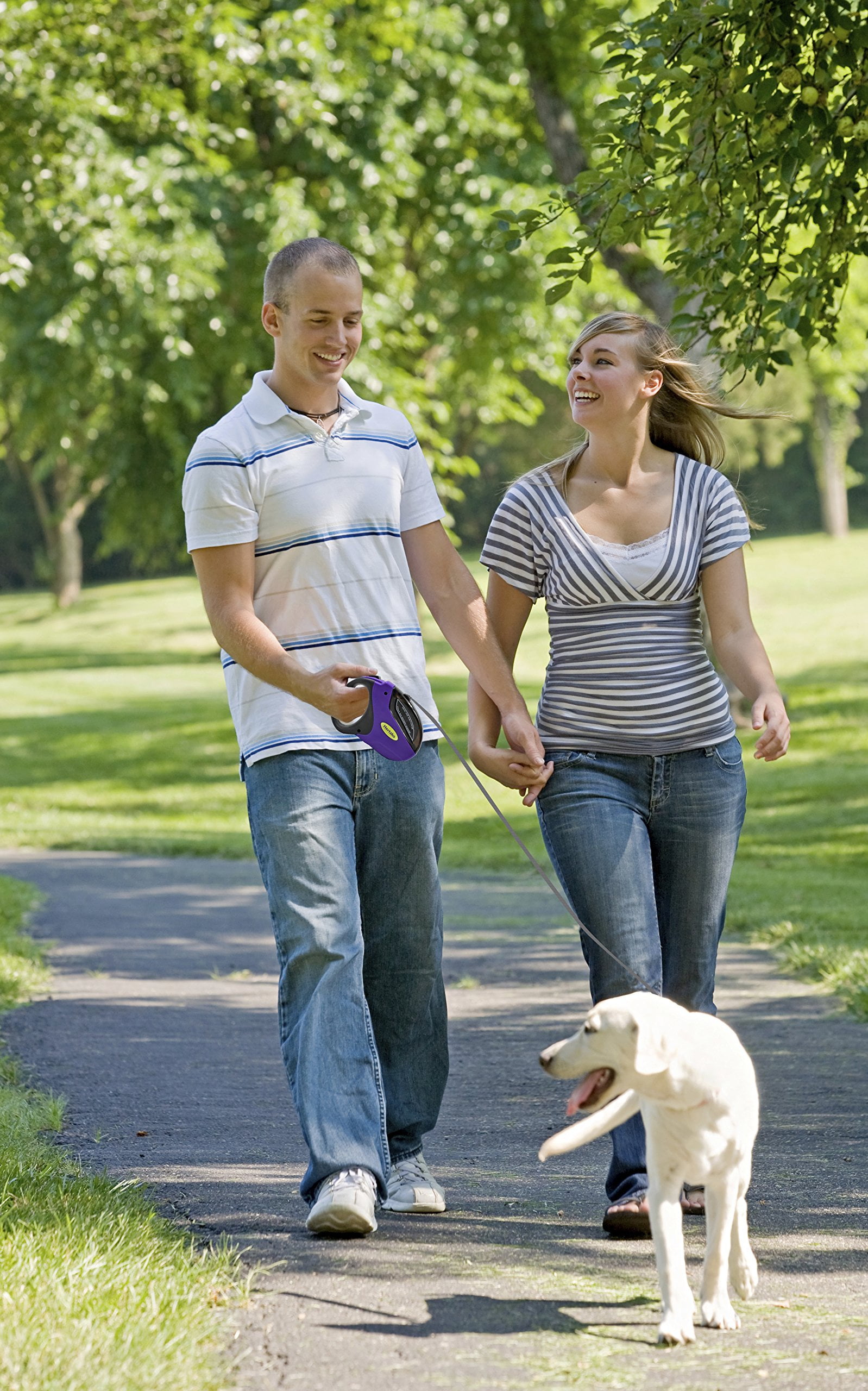 Heavy duty retractable dog leash by hertzko hot sale