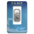 thumbnail image 3 of Pamp Suisse Ingot Wave Nautilus Pendant 1/5 oz Silver Bar w/ Box & Bag, 3 of 4
