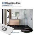 thumbnail image 6 of Linear Shower Drains 304 Stainless Steel Linear Bathroom Drain Rectangular Shower Drains with Hair Catcher for Kitchen Basement Swimming Pools, 6 of 9